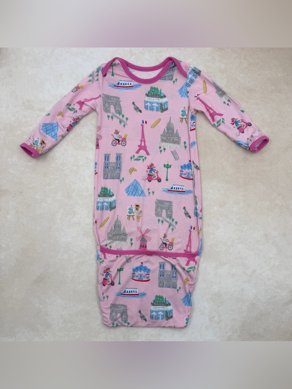 Little Sleepies Pink Paris Sleep Sack